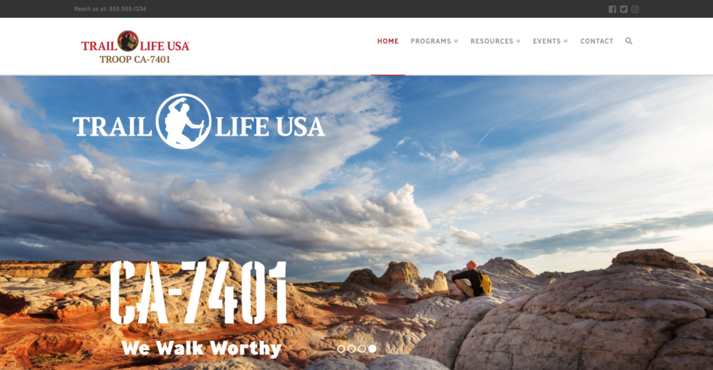 WeWalkWorthy.com: Trail Life USA CA-7401